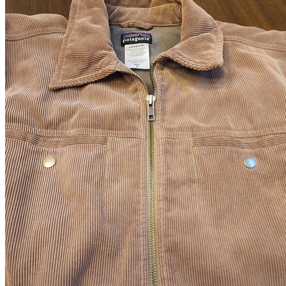 vtg Patagonia Cordwarmer tan Jacket Corduroy Lined workwear gorpcore streetwear